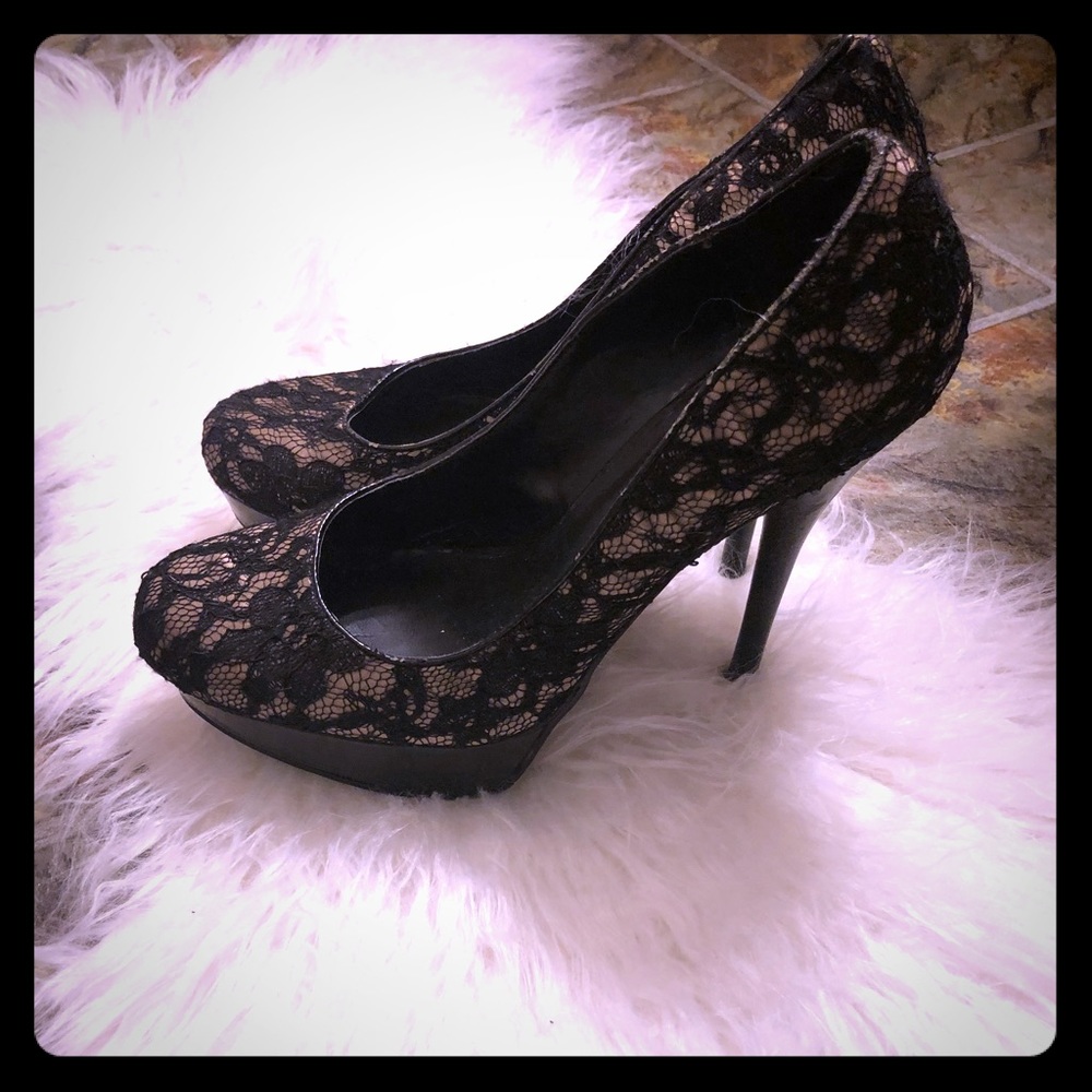 Lace Heels